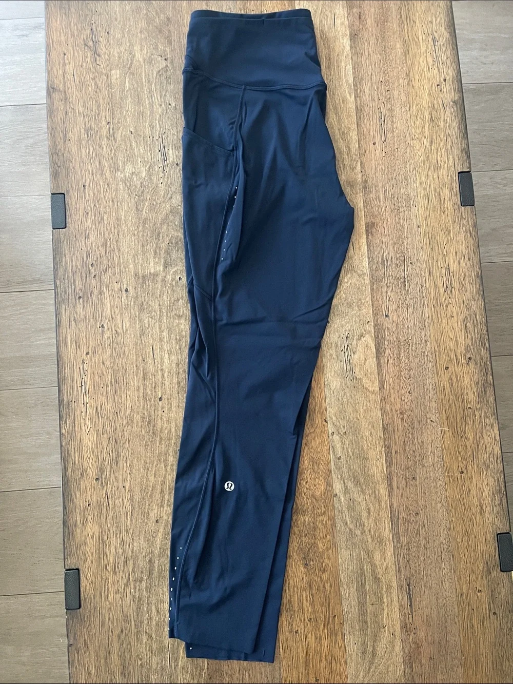 lululemon athletica Navy High-Rise Leggings with Side Pocket